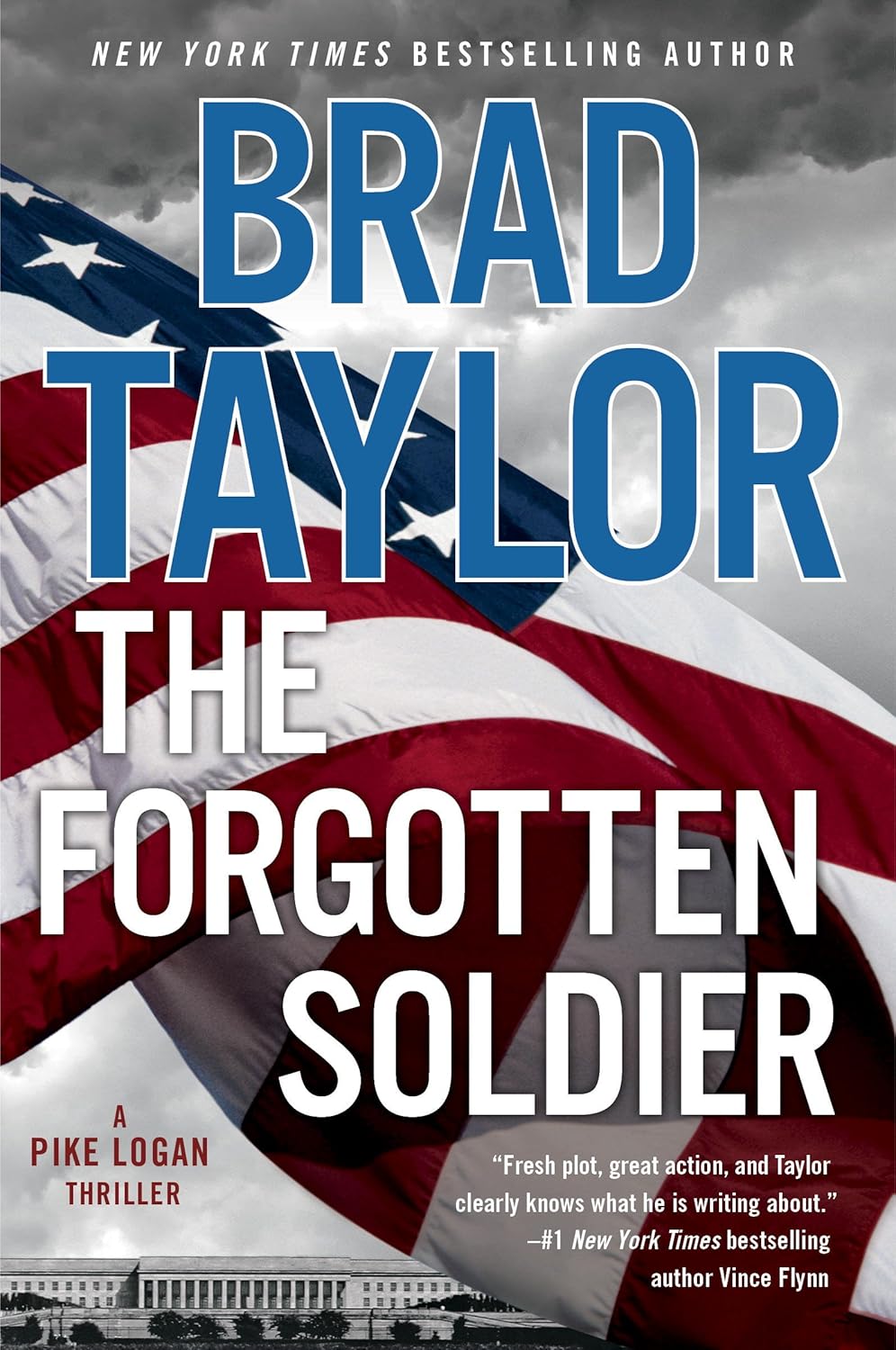 The Forgotten Soldier by Brad Taylor book cover