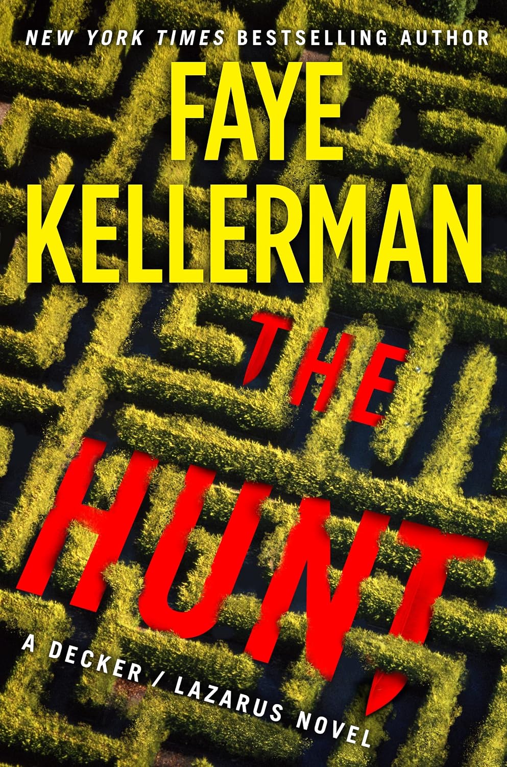 The Hunt by Faye Kellerman book cover