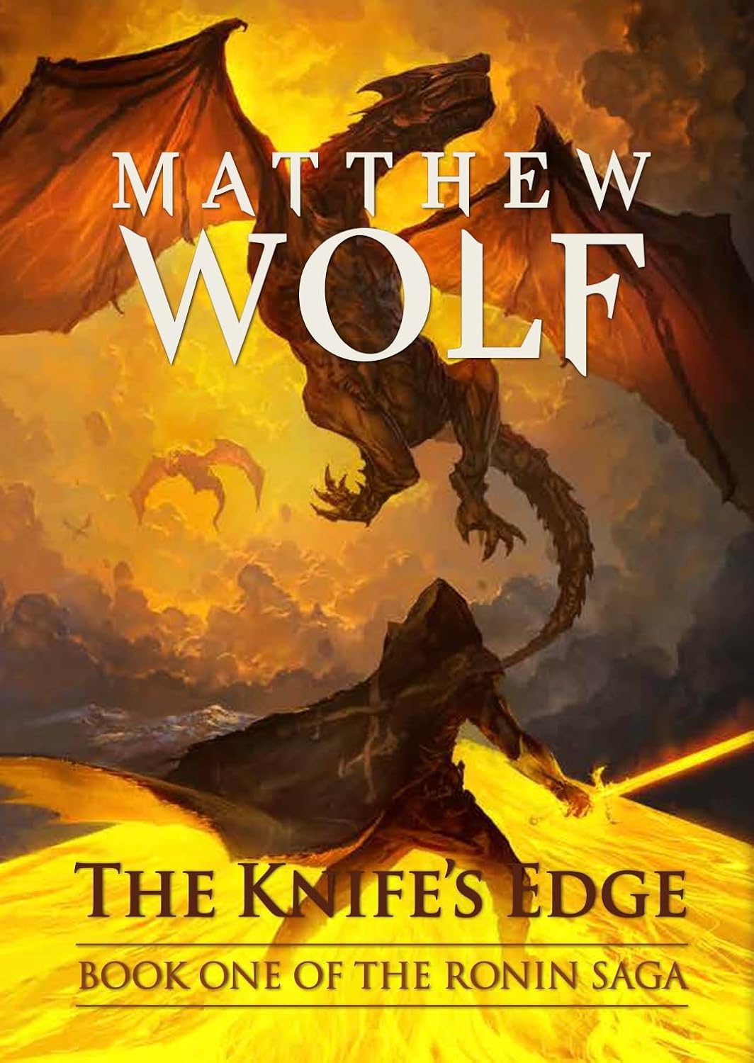 The Knife’s Edge by Matthew Wolf book cover