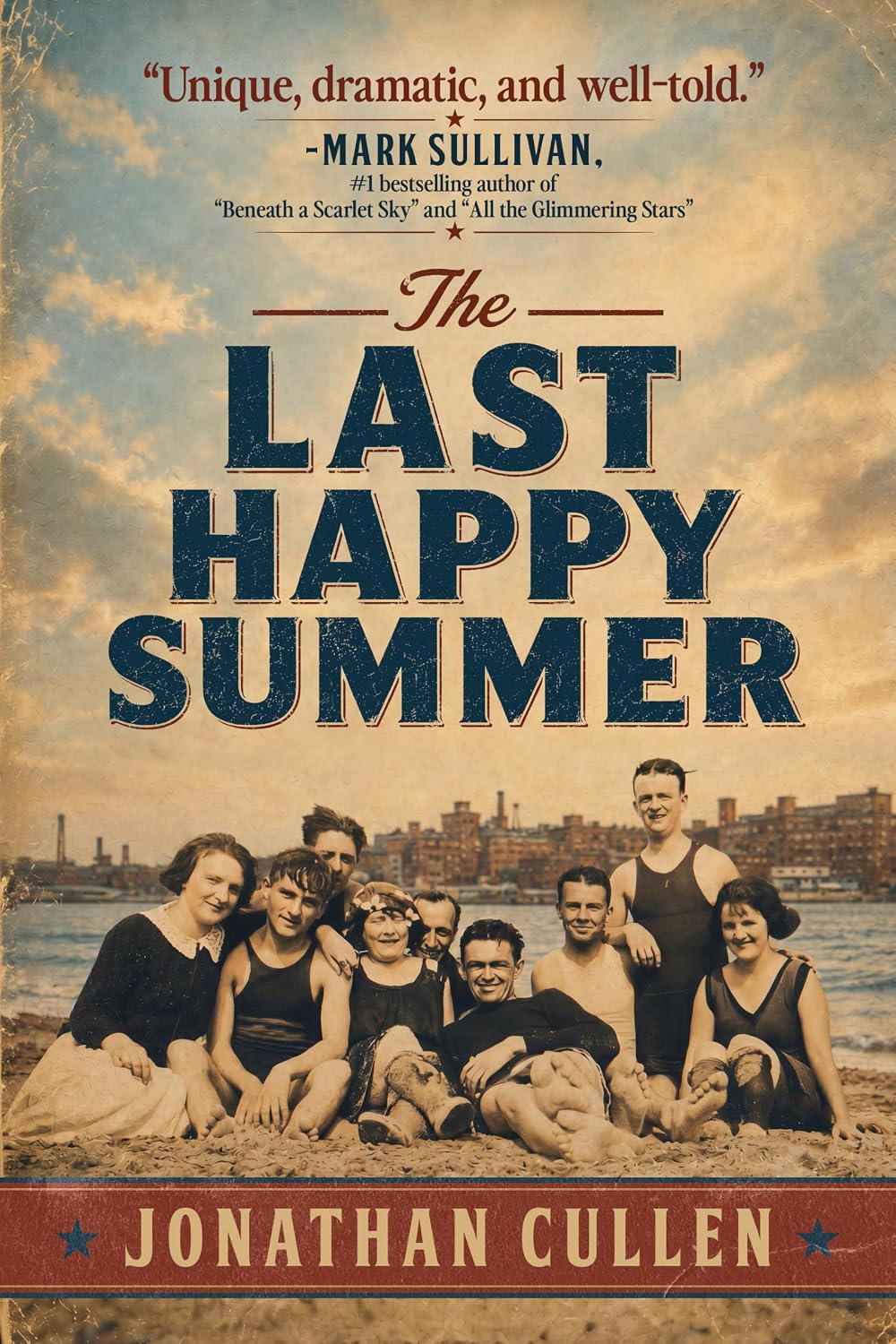 The Last Happy Summer by Jonathan Cullen book cover