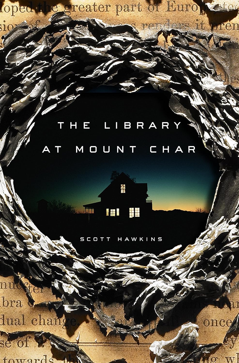 The Library at Mount Char by Scott Hawkins book cover