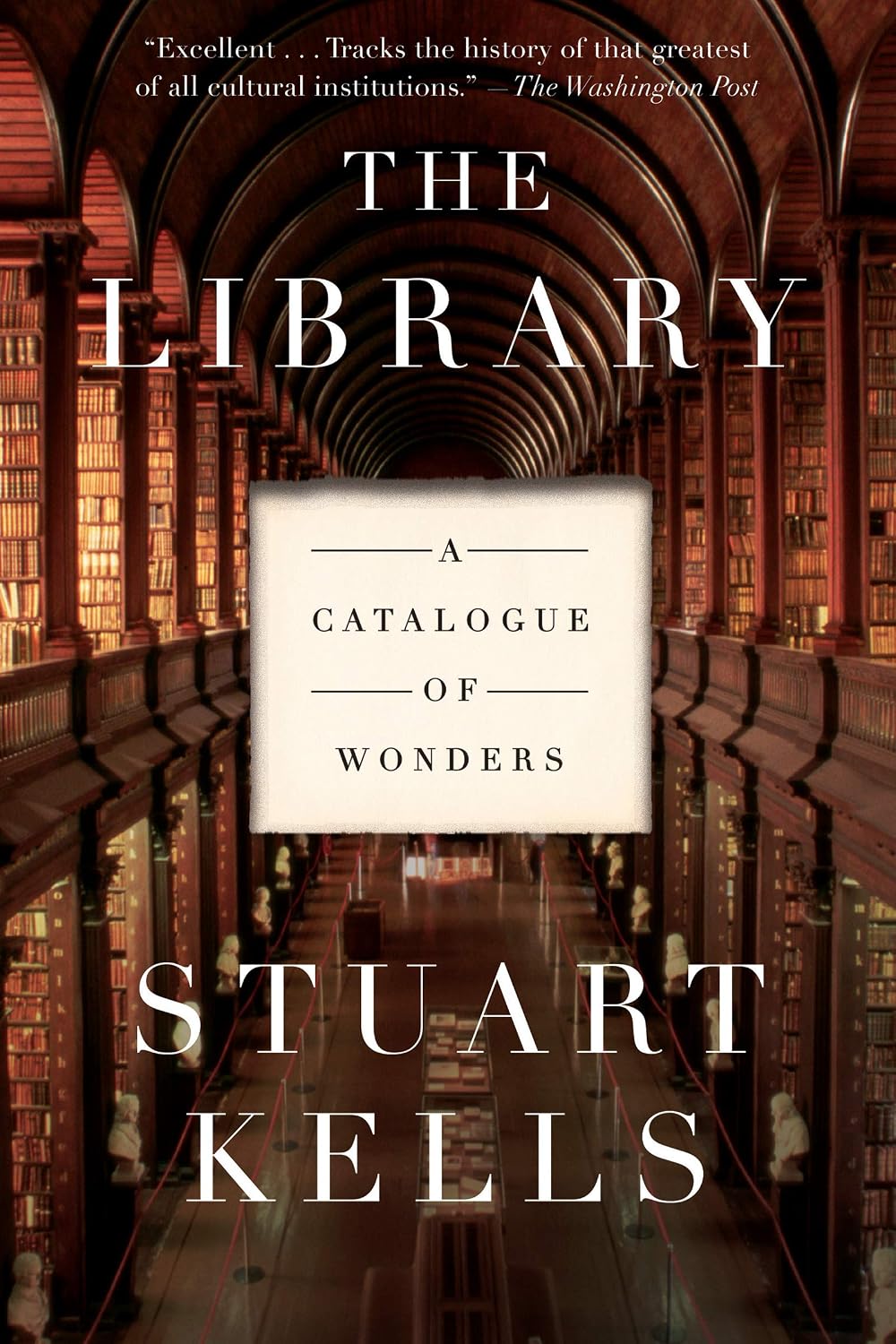 The Library by Stuart Kells book cover
