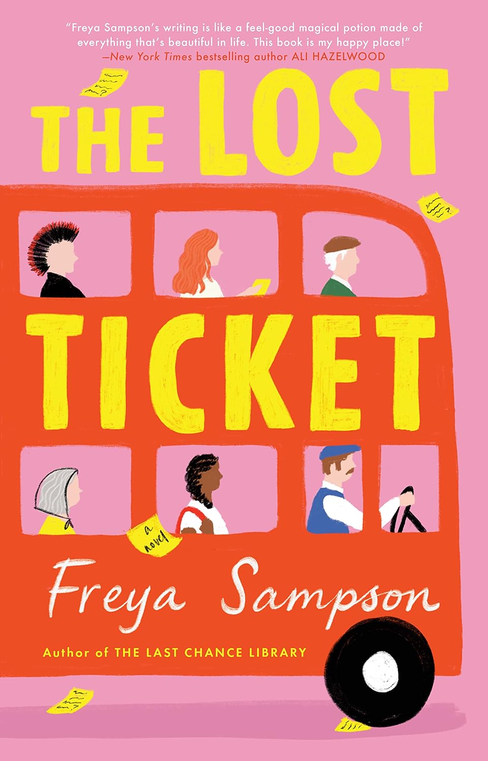 The Lost Ticket by Freya Sampson book cover