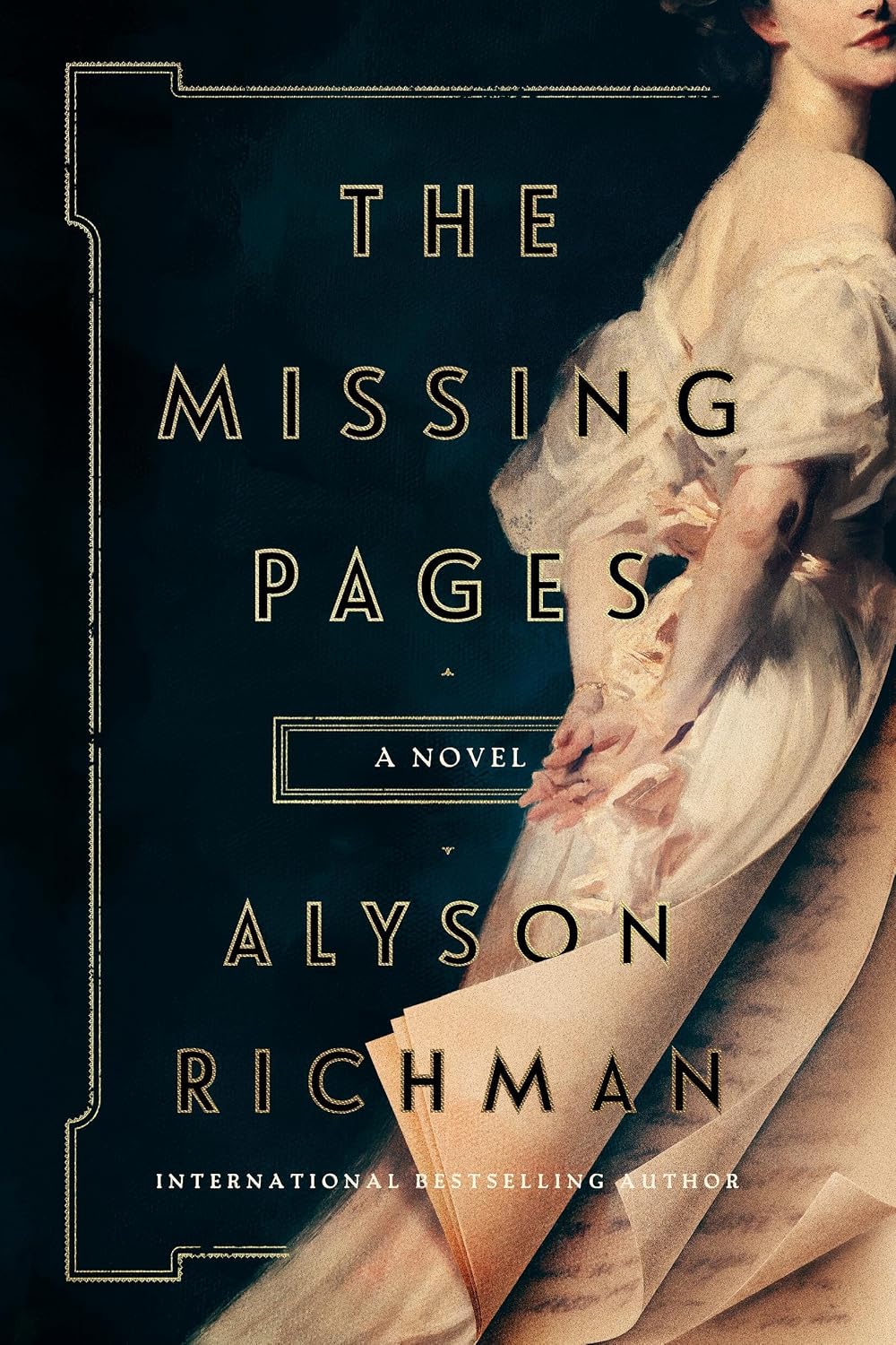 The Missing Pages by Alyson Richman book cover