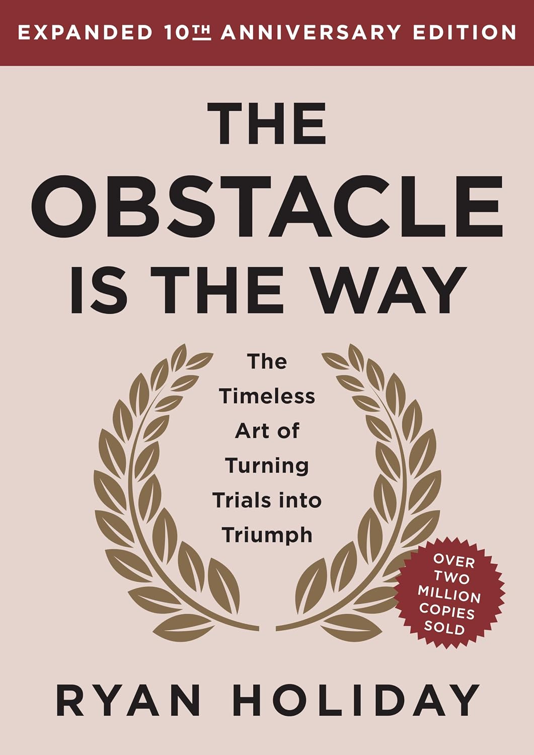 The Obstacle Is the Way by Ryan Holiday book cover