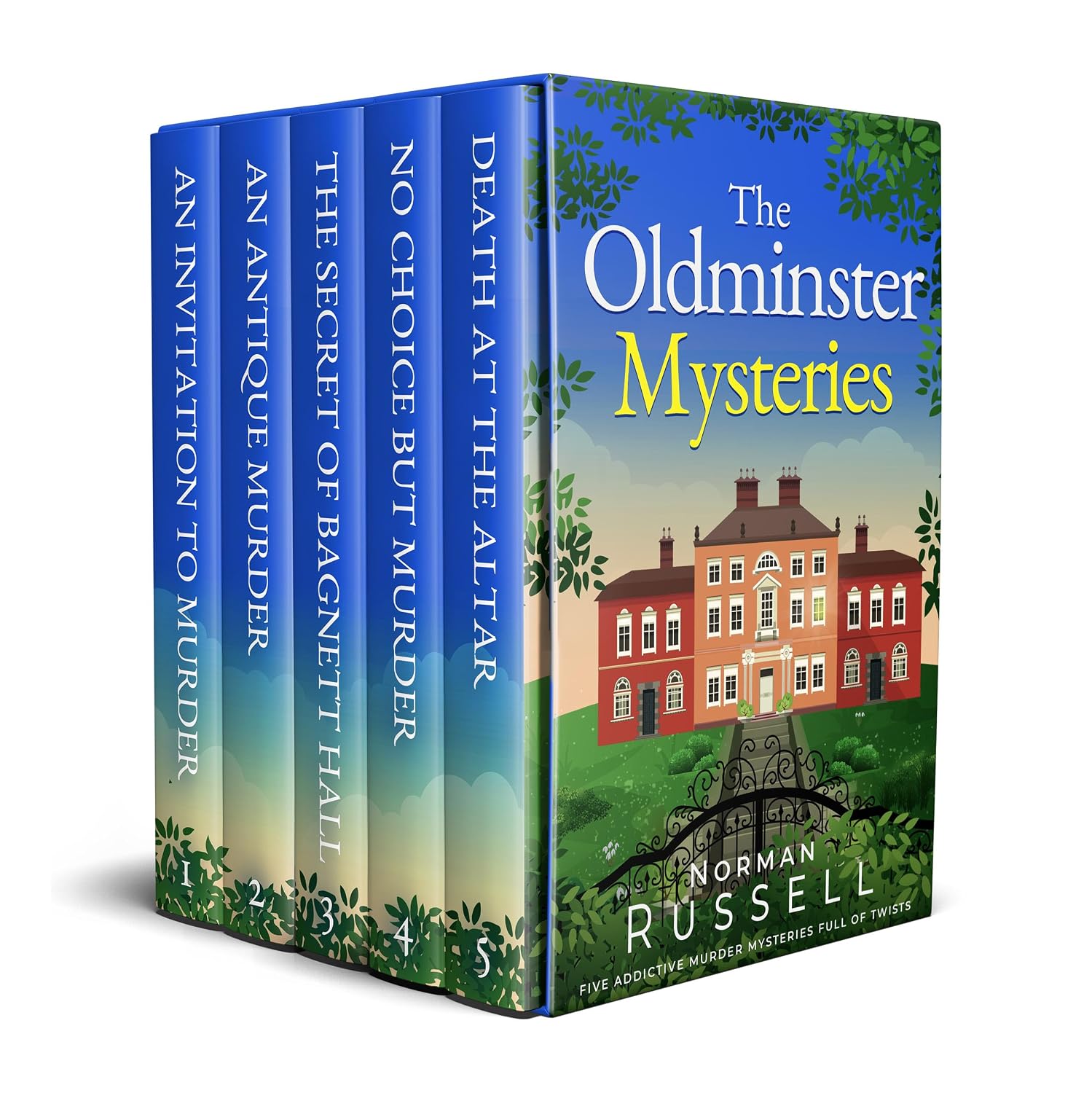The Oldminster Mysteries (Complete Series) by Norman Russell book cover