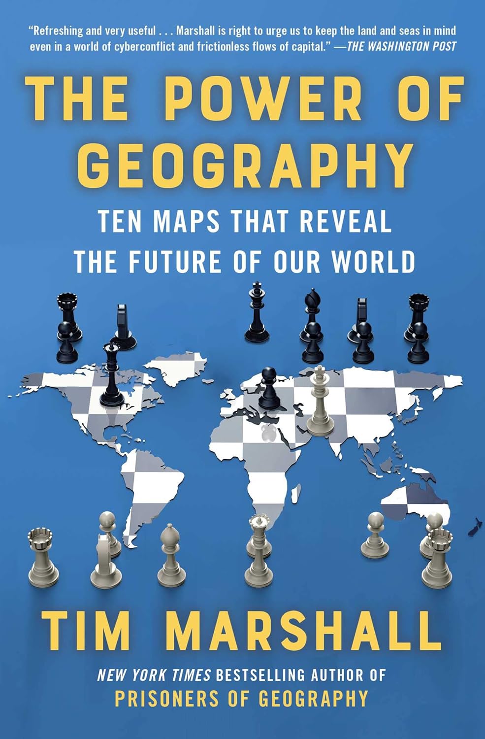 The Power of Geography by Tim Marshall book cover