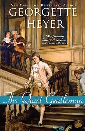 The Quiet Gentleman by Georgette Heyer book cover