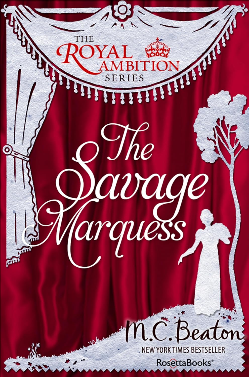 The Savage Marquess by M.C. Beaton book cover