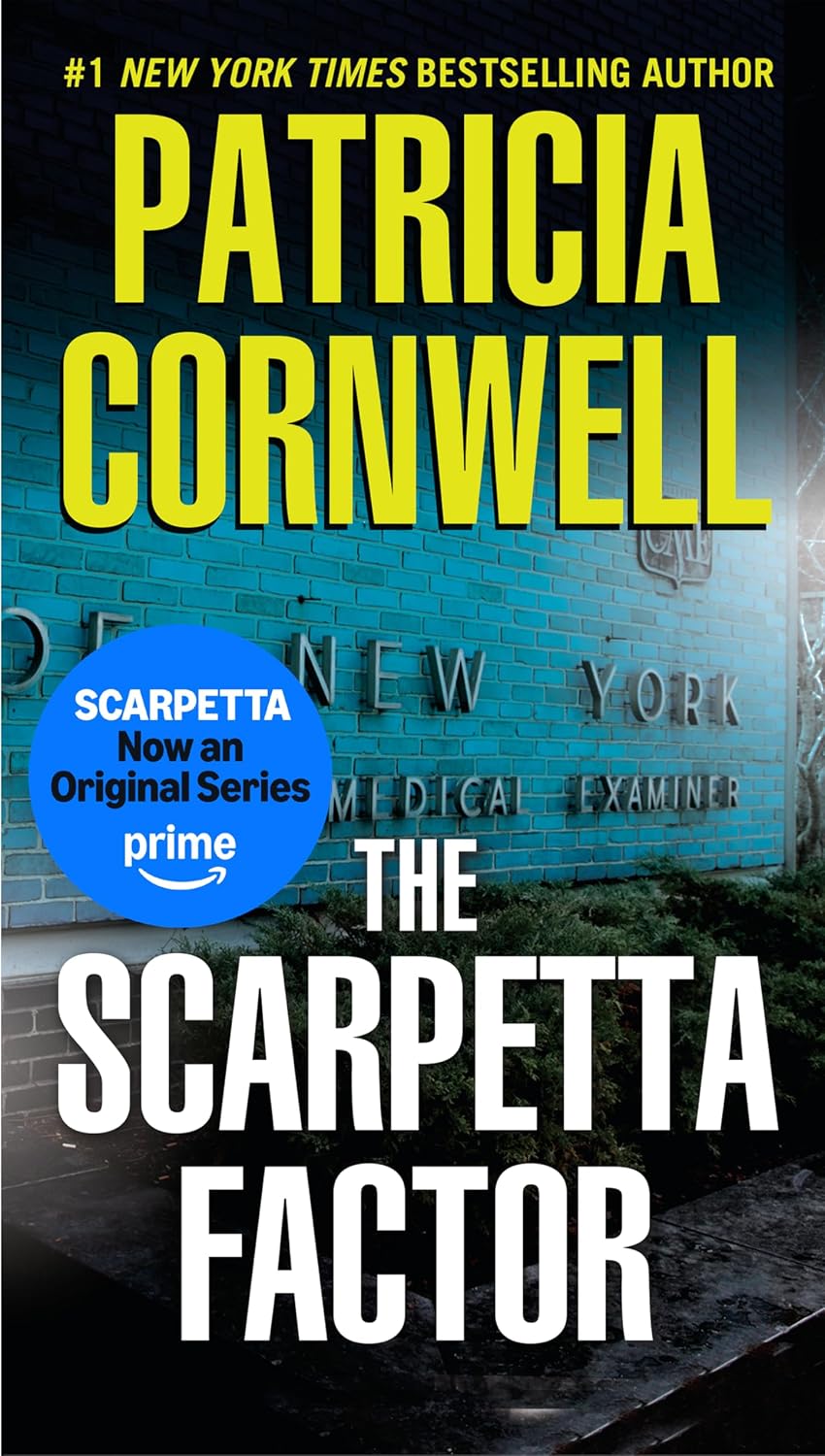 The Scarpetta Factor by Patricia Cornwell book cover