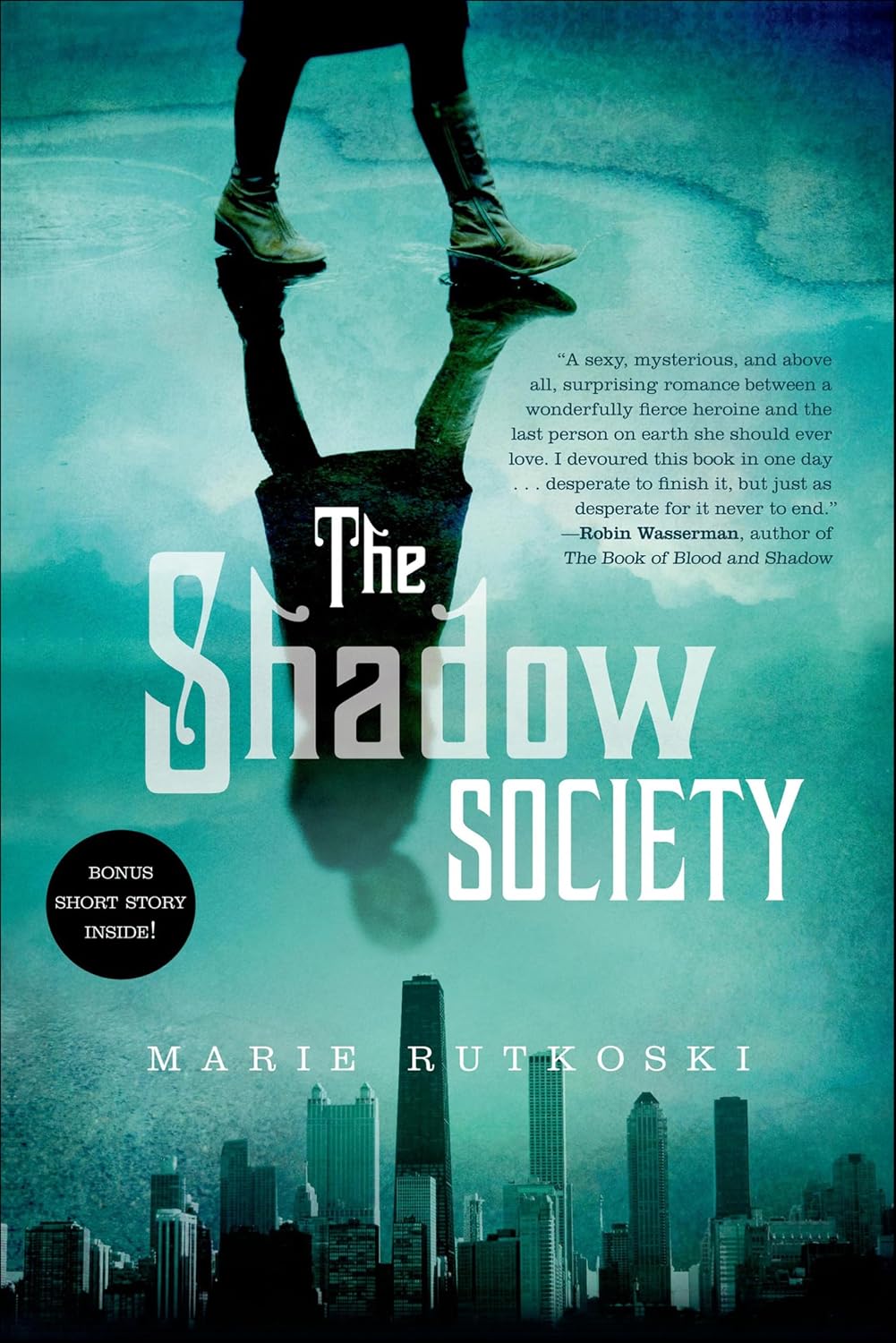 The Shadow Society by Marie Rutkoski book cover