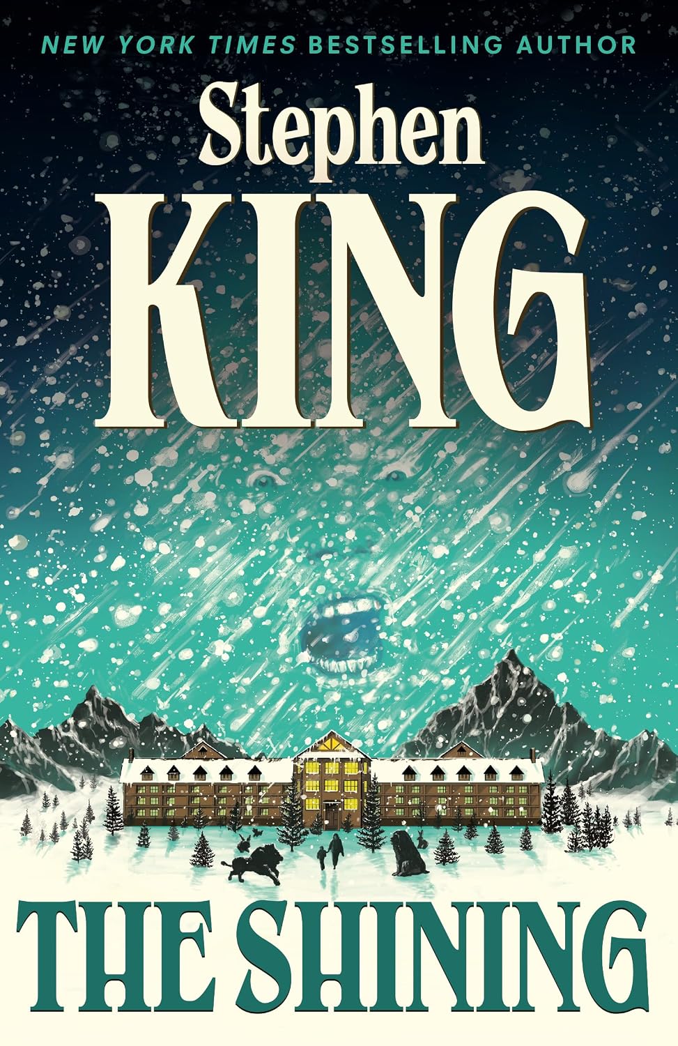 The Shining by Stephen King book cover