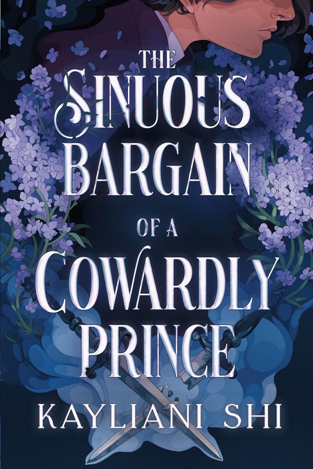 The Sinuous Bargain of a Cowardly Prince by Kayliani Shi book cover