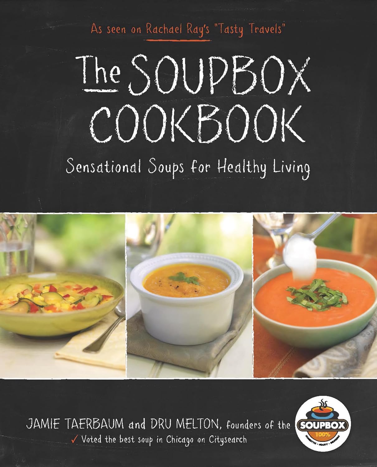 The Soupbox Cookbook by Dru Melton book cover