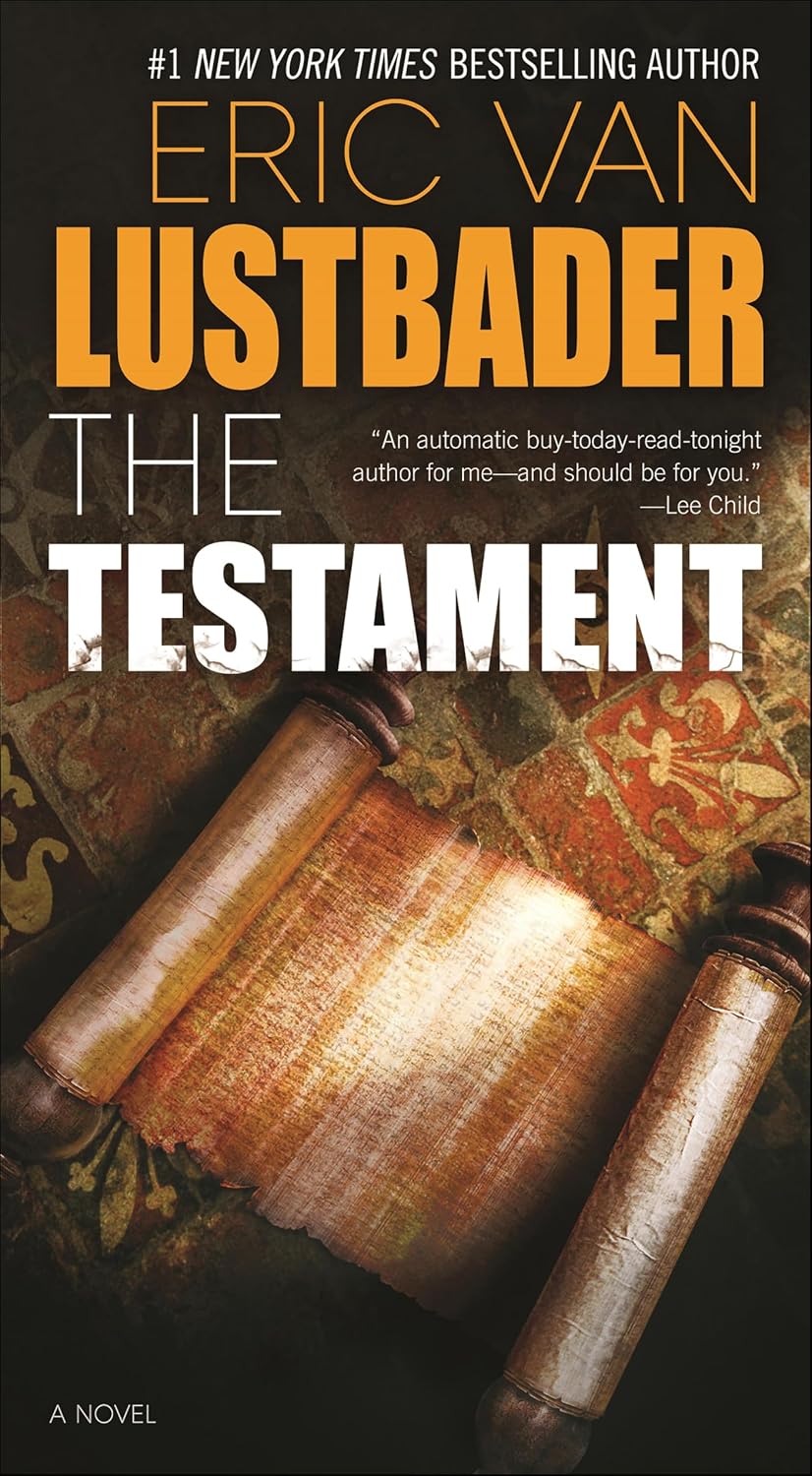 The Testament by Eric Van Lustbader book cover
