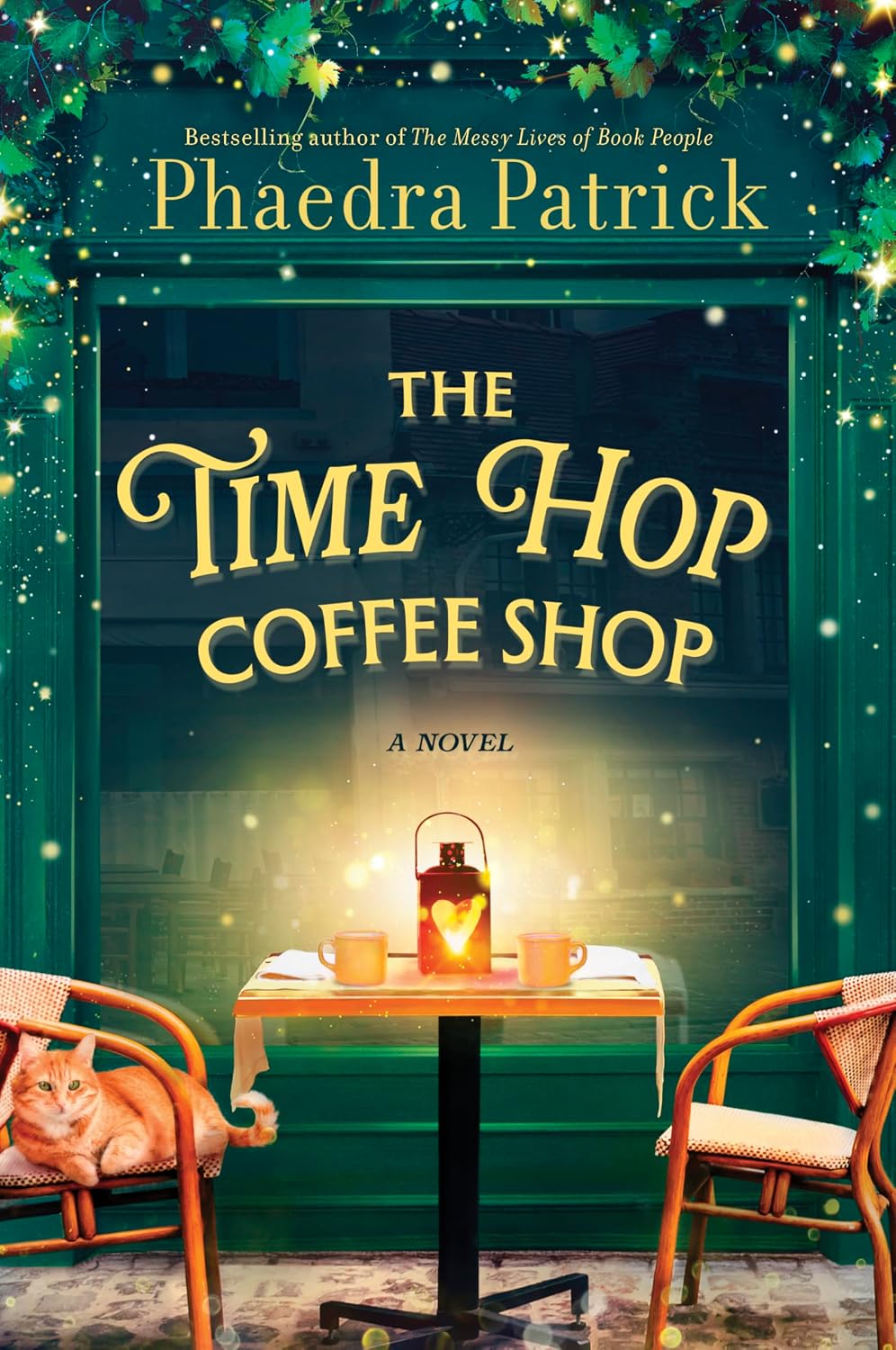 The Time Hop Coffee Shop by Phaedra Patrick book cover