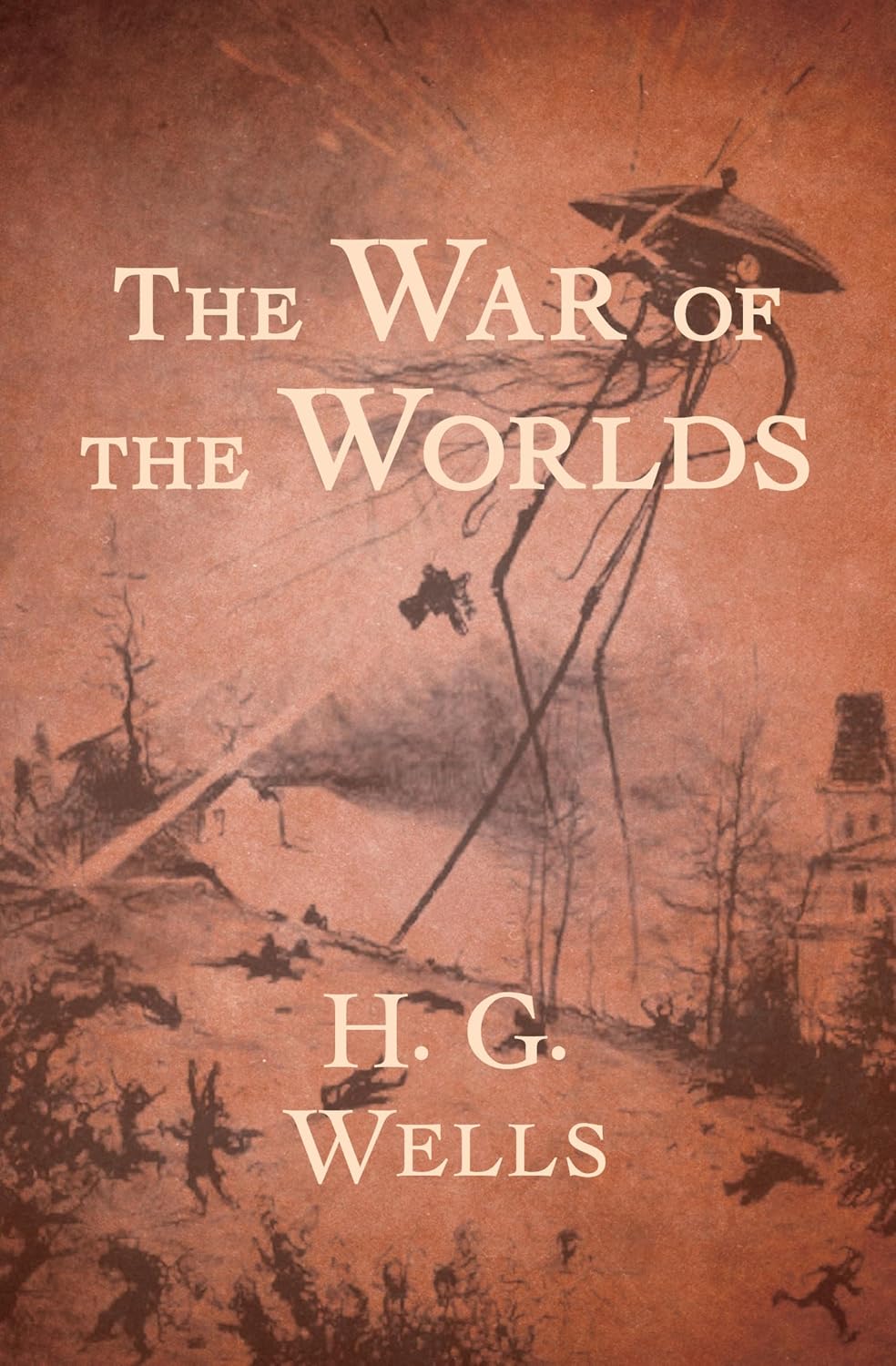The War of the Worlds by H. G. Wells book cover