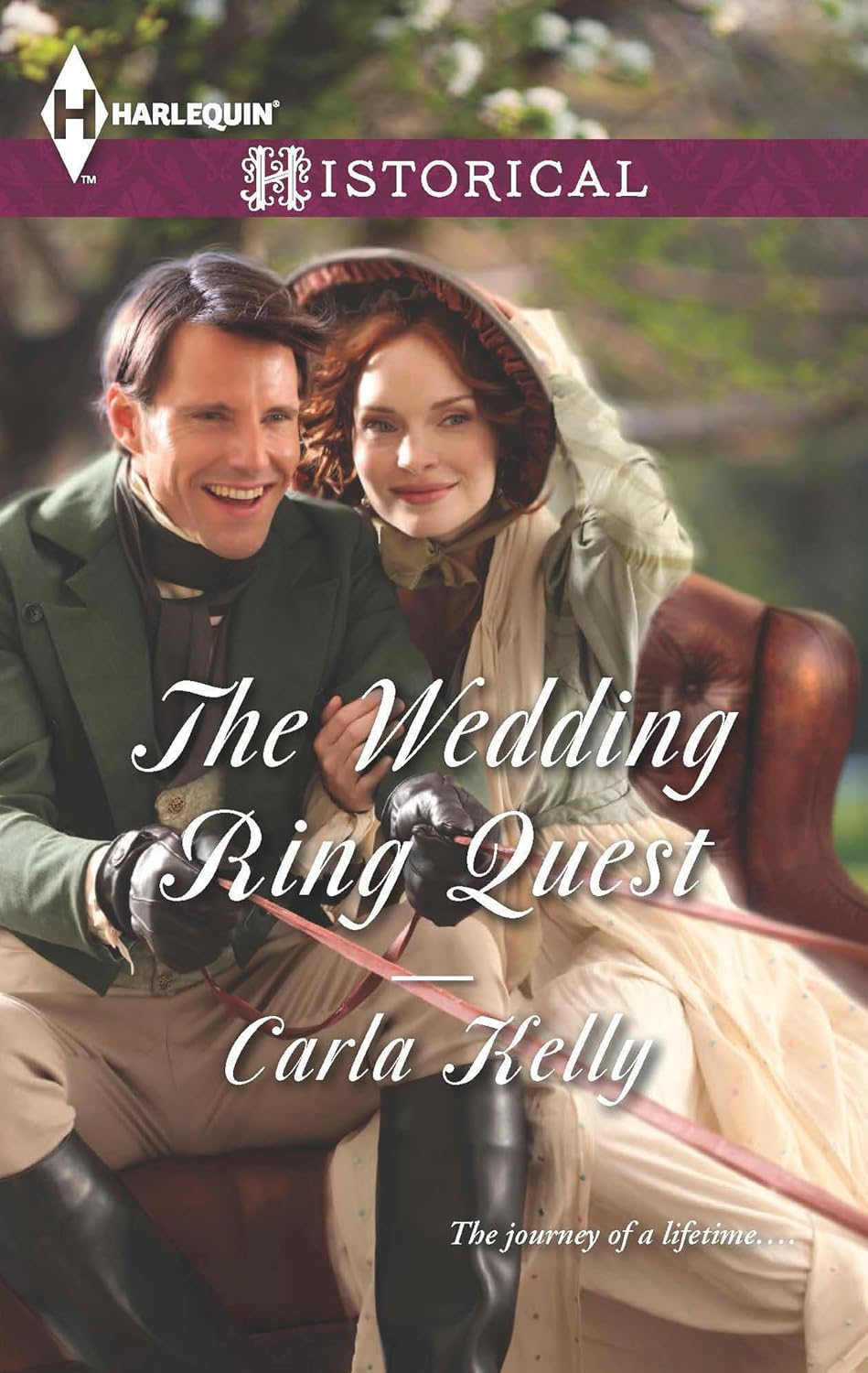 The Wedding Ring Quest by Carla Kelly book cover