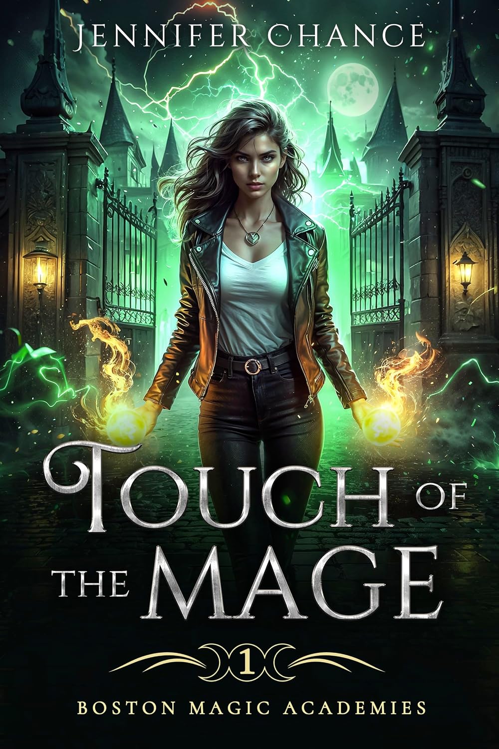 Touch of the Mage by Jennifer Chance book cover