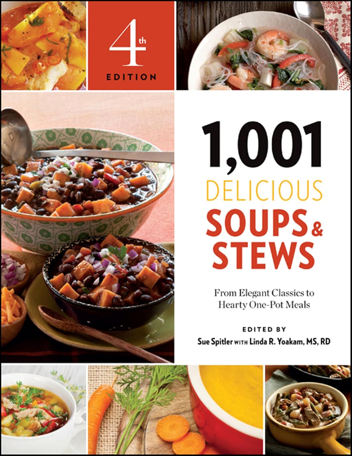 1,001 Delicious Soups & Stews by Linda R. Yoakam book cover