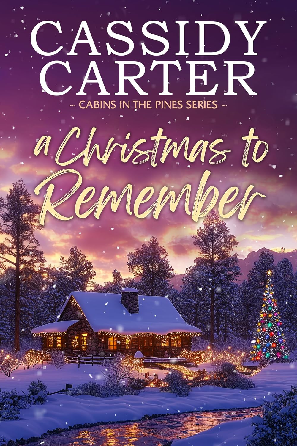 A Christmas to Remember by Cassidy Carter book cover