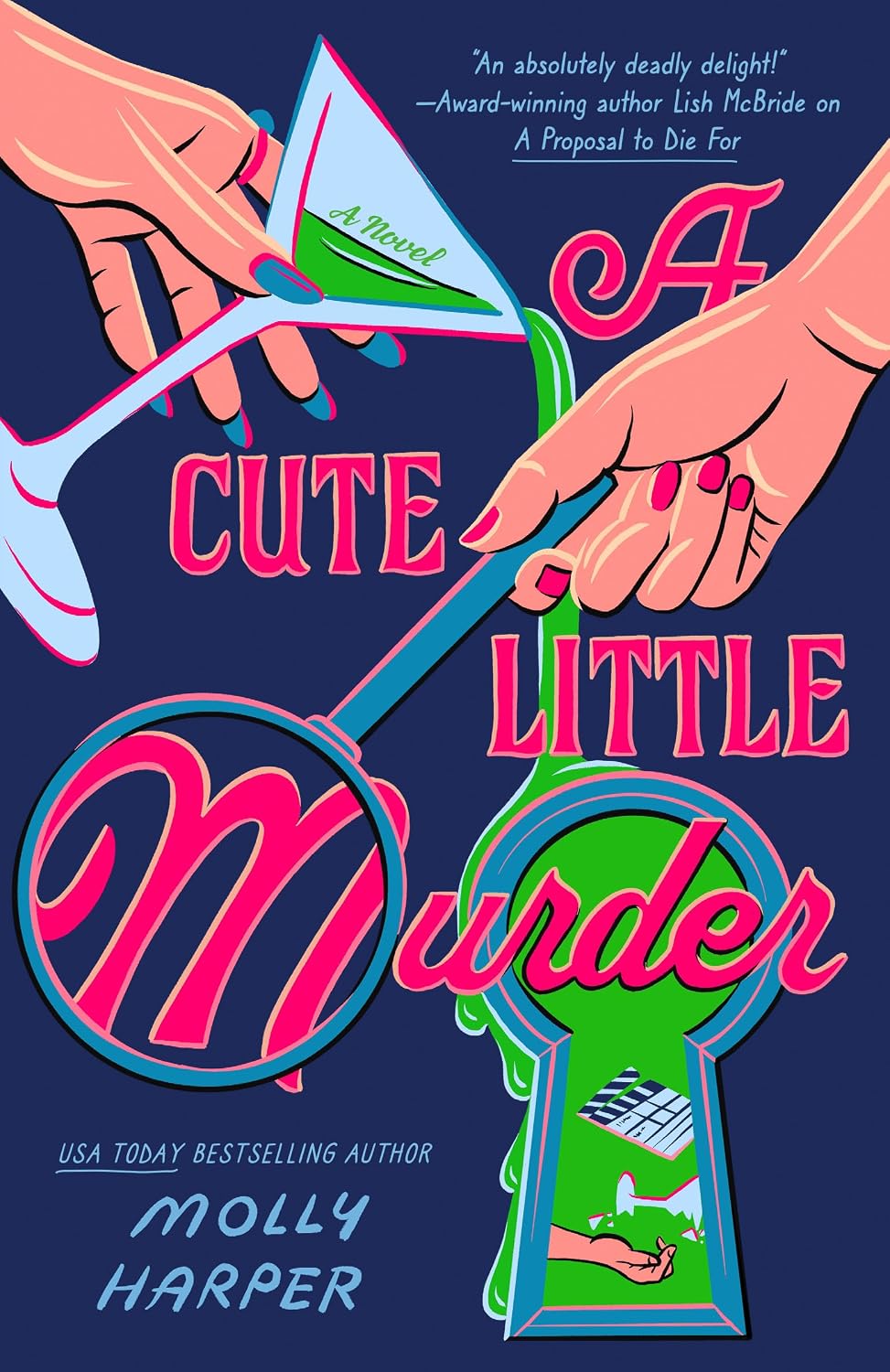 A Cute Little Murder by Molly Harper book cover