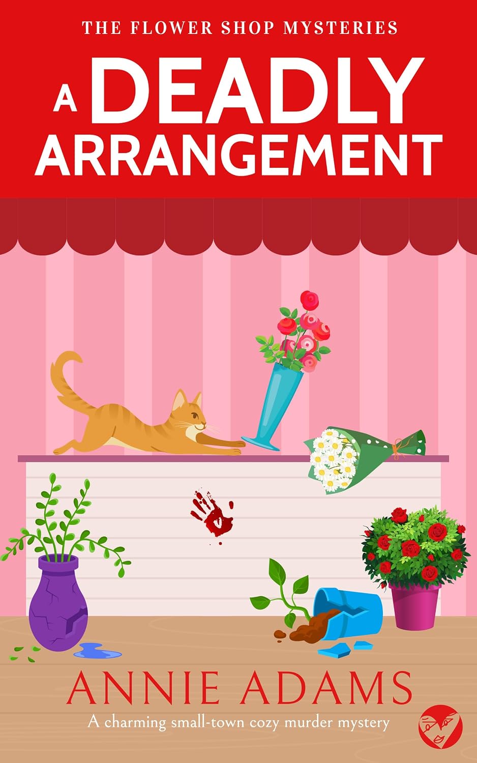 A Deadly Arrangement by Annie Adams book cover