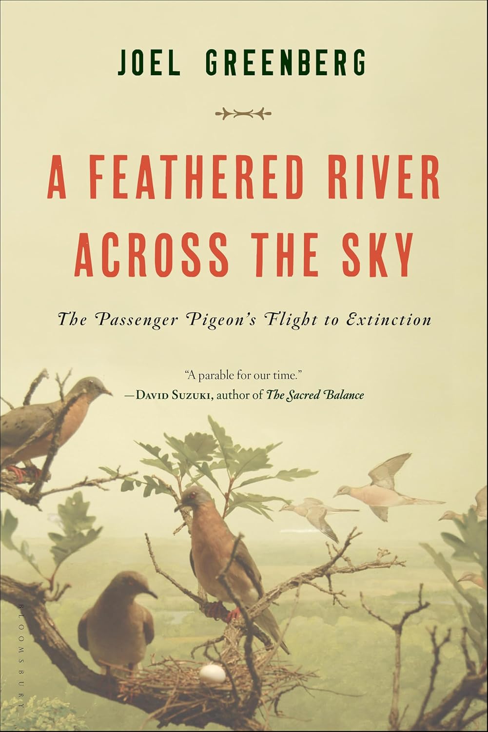 A Feathered River Across the Sky by Joel Greenberg book cover