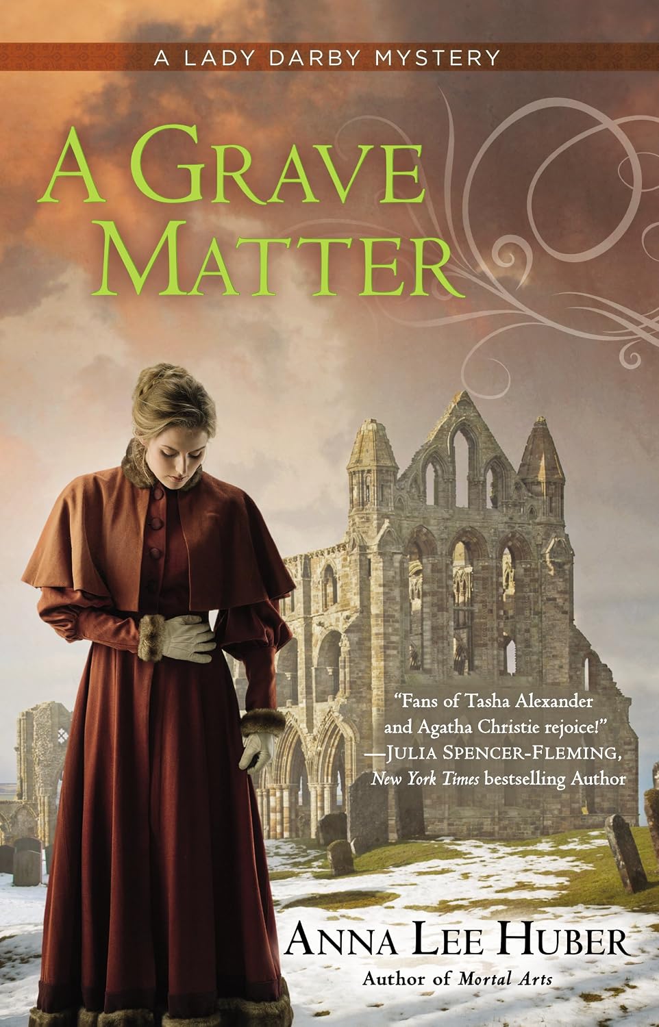 A Grave Matter by Anna Lee Huber book cover