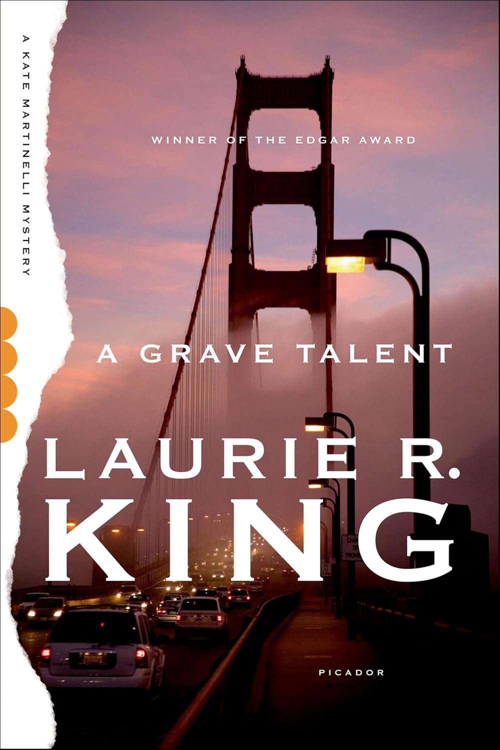A Grave Talent by Laurie R. King book cover