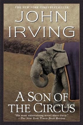 A Son of the Circus by John Irving book cover