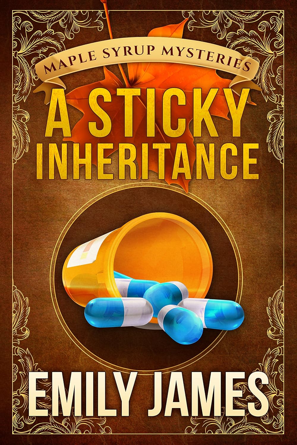 A Sticky Inheritance by Emily James book cover