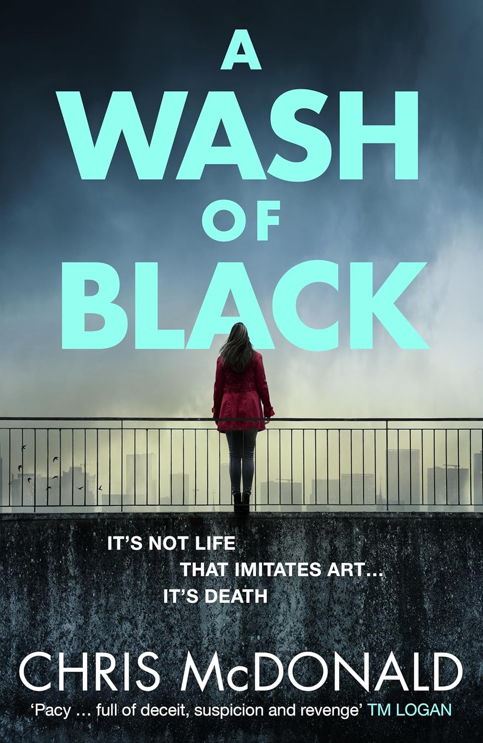 A Wash of Black by Chris McDonald book cover