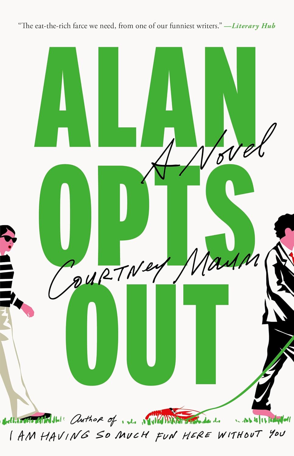 Alan Opts Out by Courtney Maum book cover