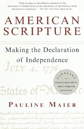 American Scripture by Pauline Maier book cover