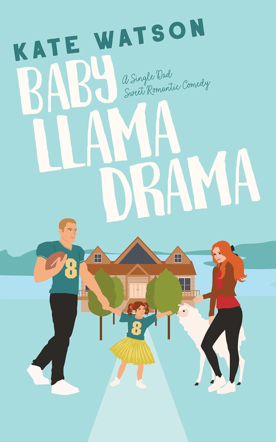 Baby Llama Drama by Kate Watson book cover