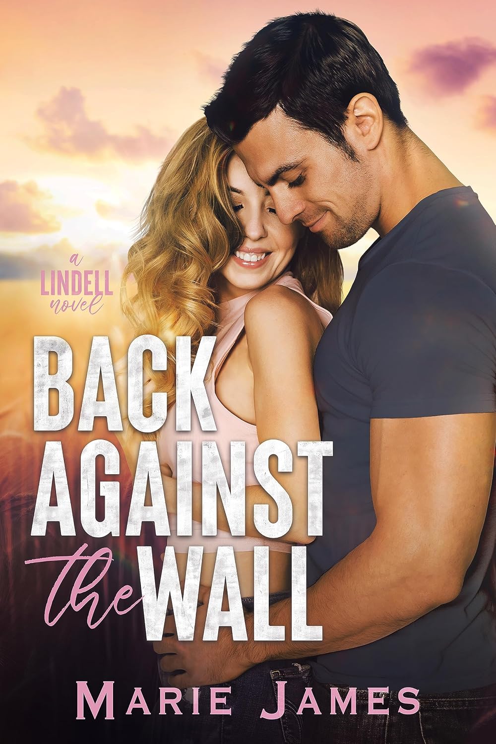 Back Against the Wall by Marie James book cover