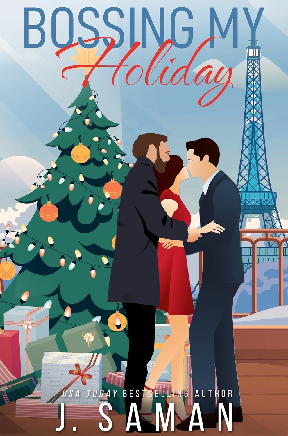Bossing My Holiday by J. Saman book cover