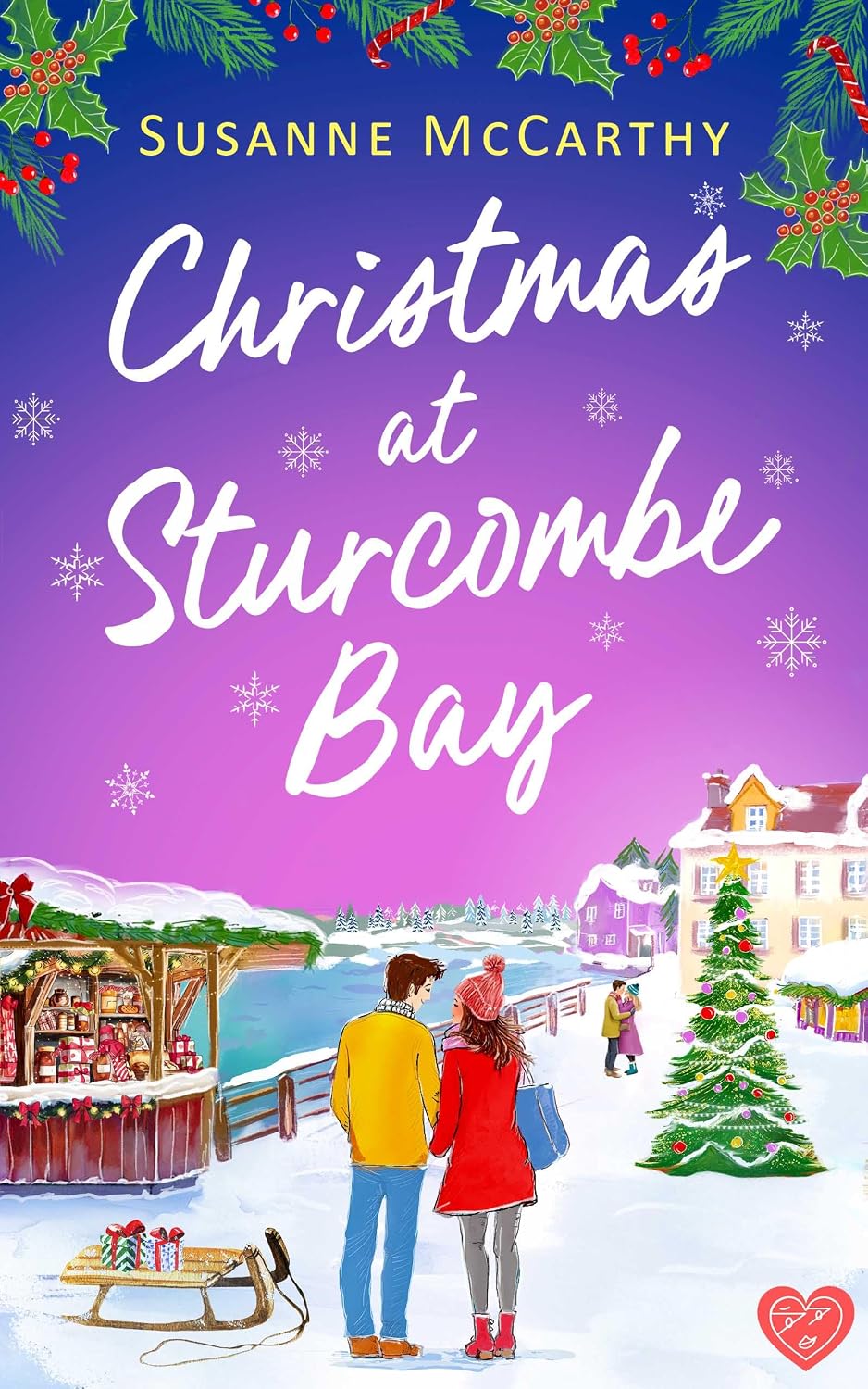 Christmas at Sturcombe Bay by Susanne Mccarthy book cover