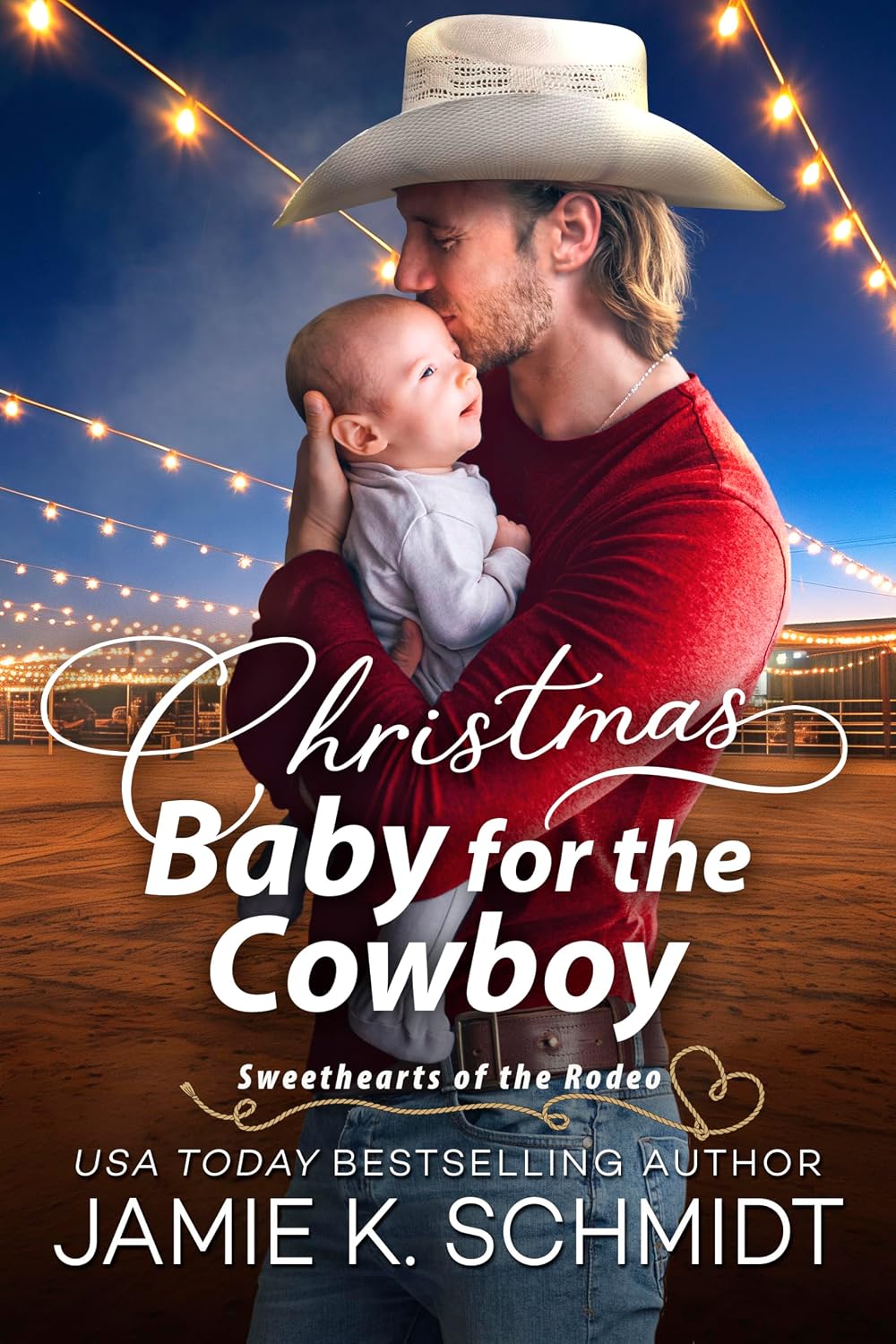 Christmas Baby for the Cowboy by Jamie K. Schmidt book cover