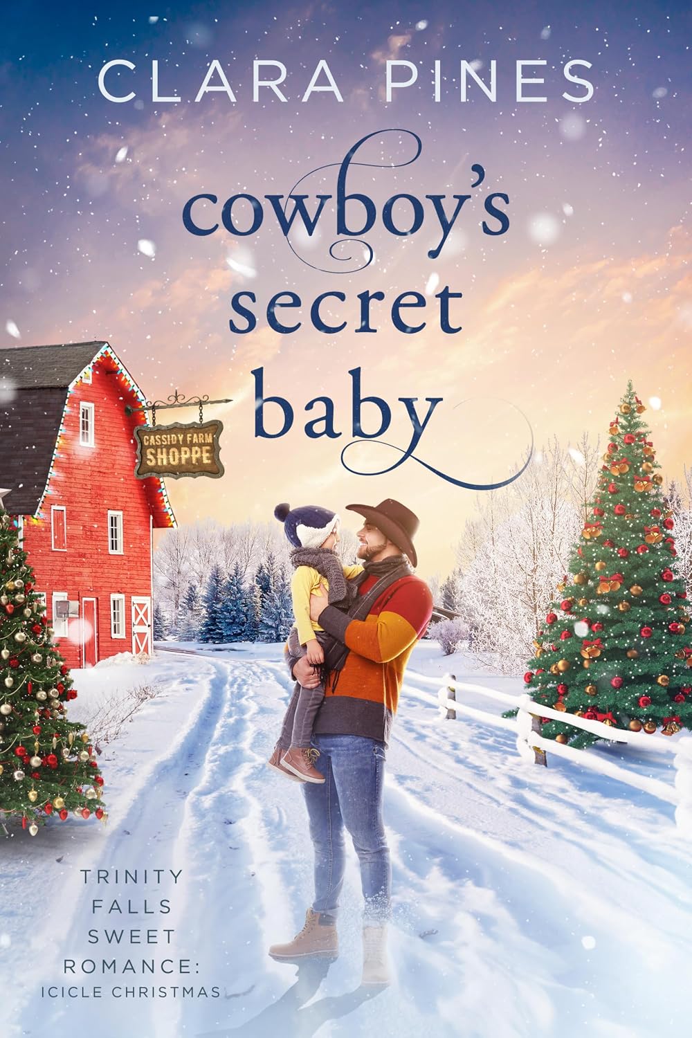 Cowboy’s Secret Baby by Clara Pines book cover