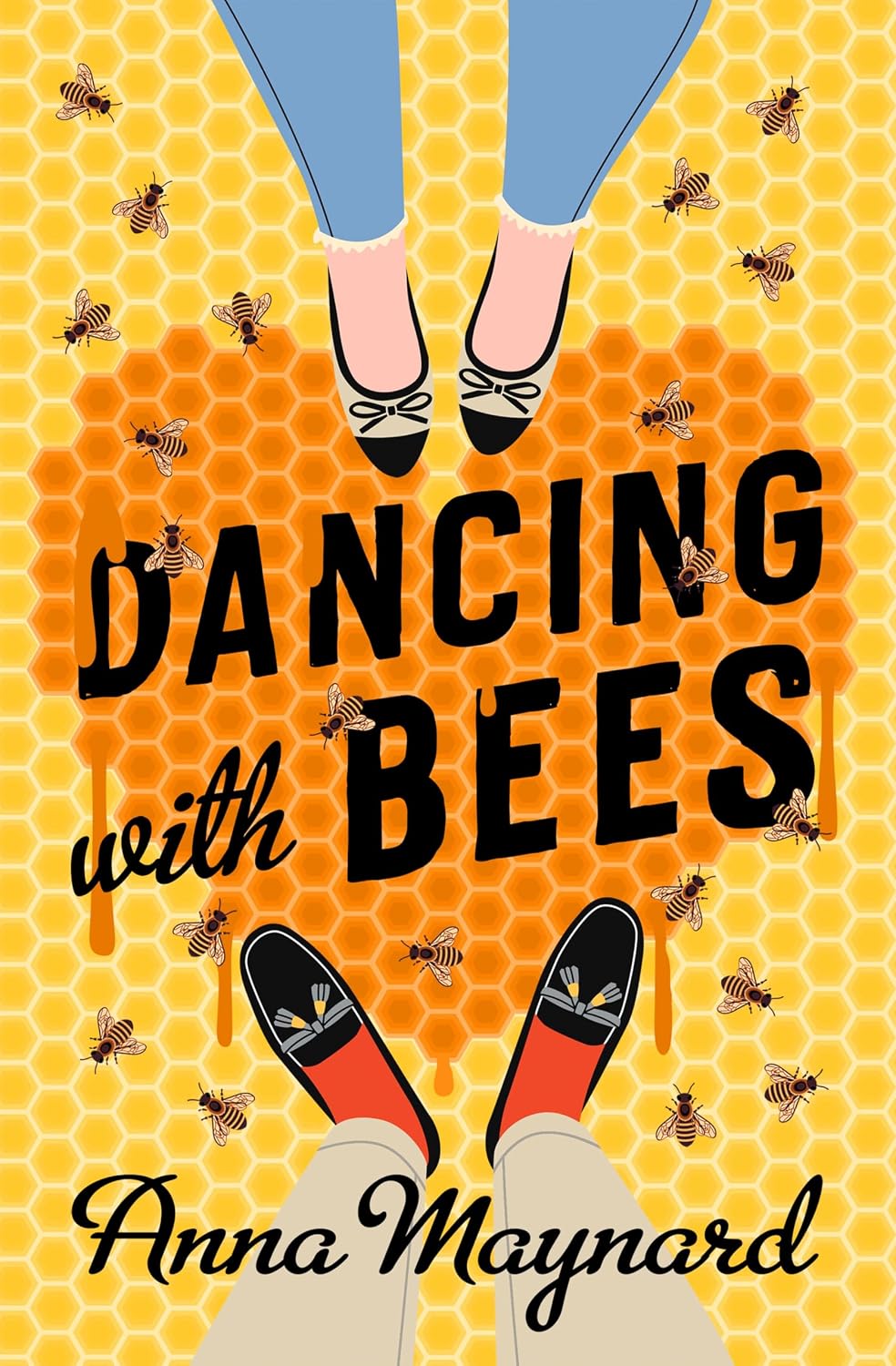 Dancing with Bees by Anna Maynard book cover