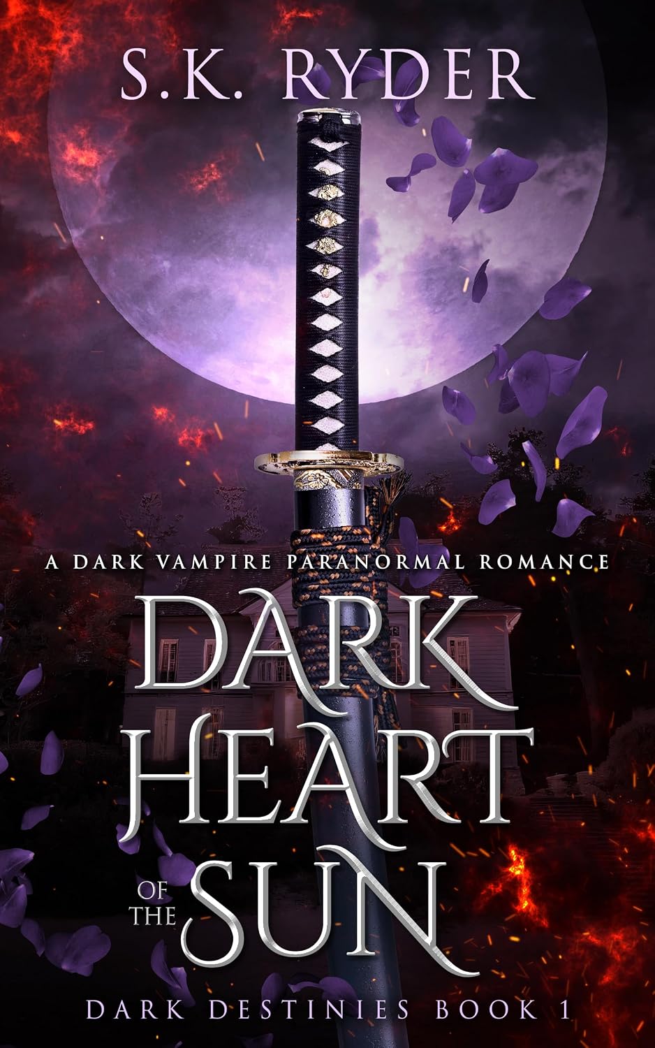 Dark Heart of the Sun by S.K. Ryder book cover