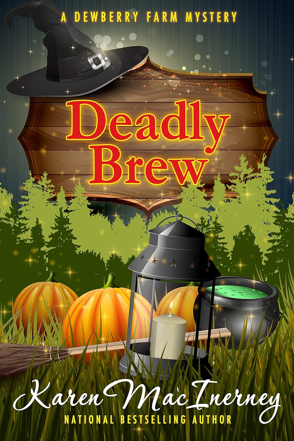 Deadly Brew by Karen MacInerney book cover