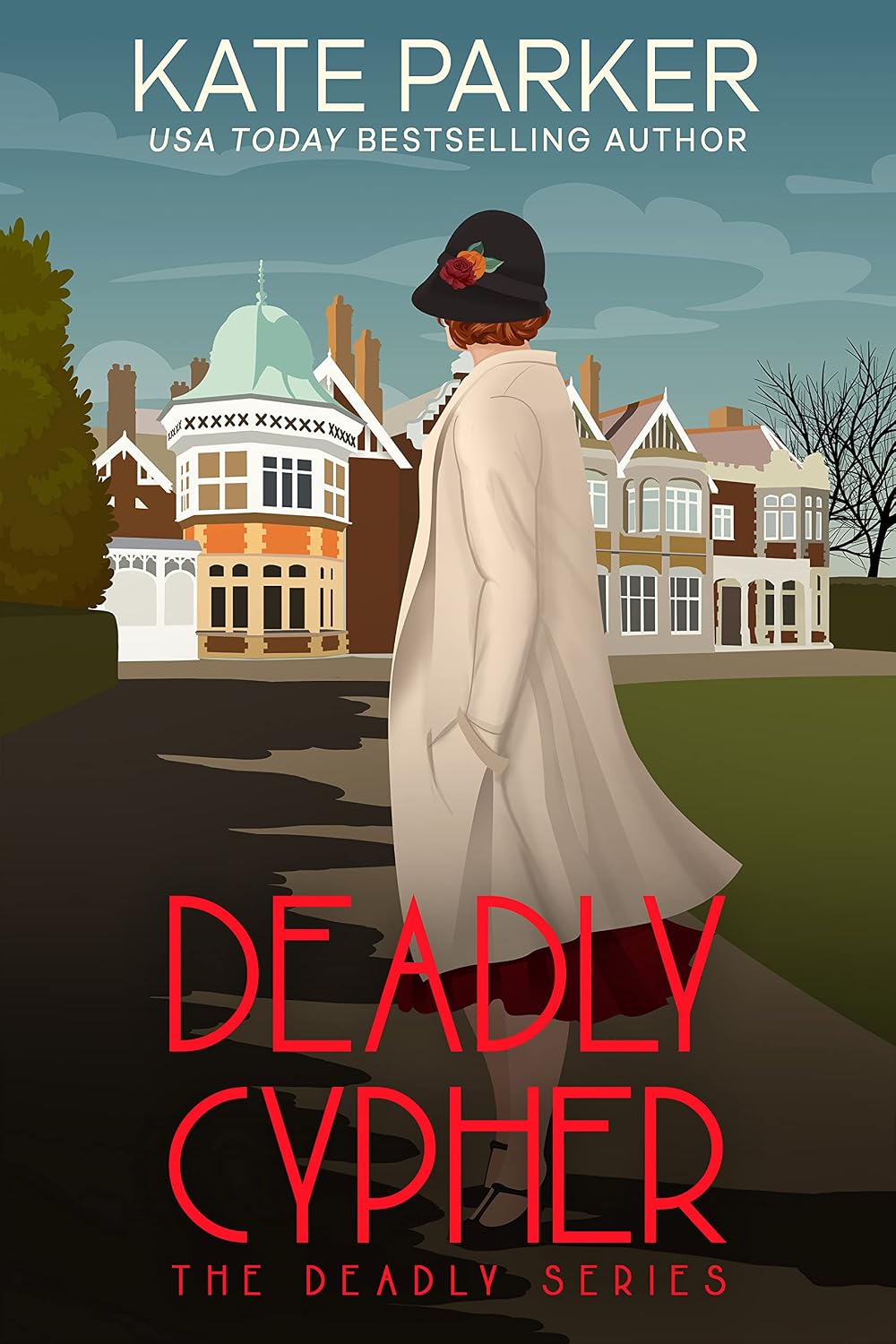 Deadly Cypher by Kate Parker book cover
