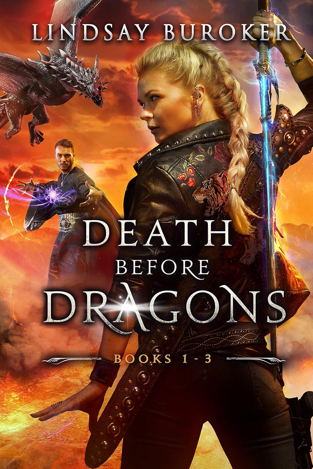 Death Before Dragons (Books 1–3) by Lindsay Buroker book cover