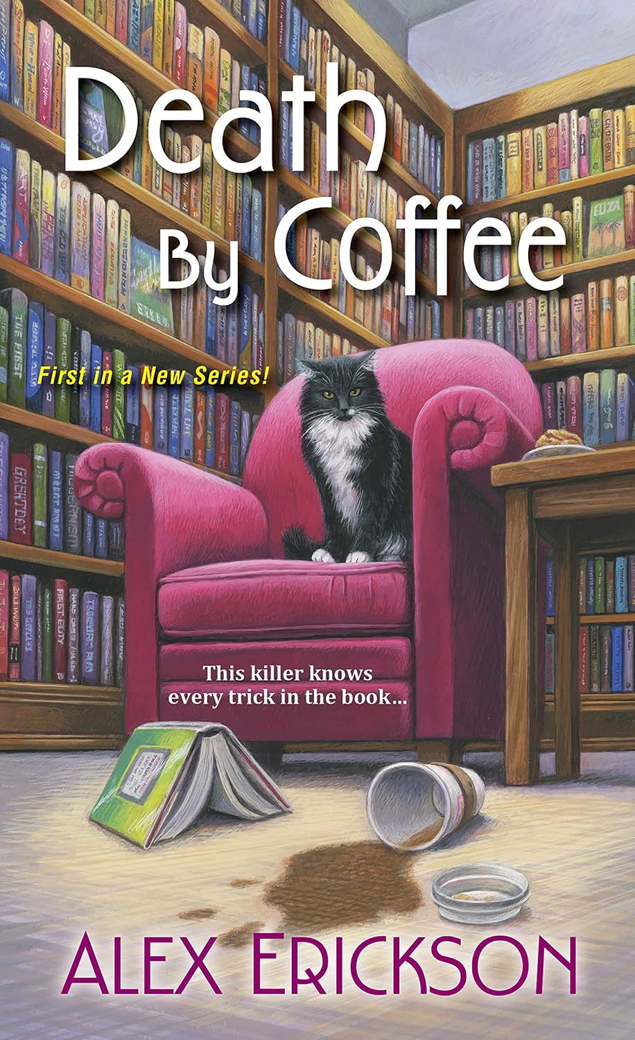 Death by Coffee by Alex Erickson book cover