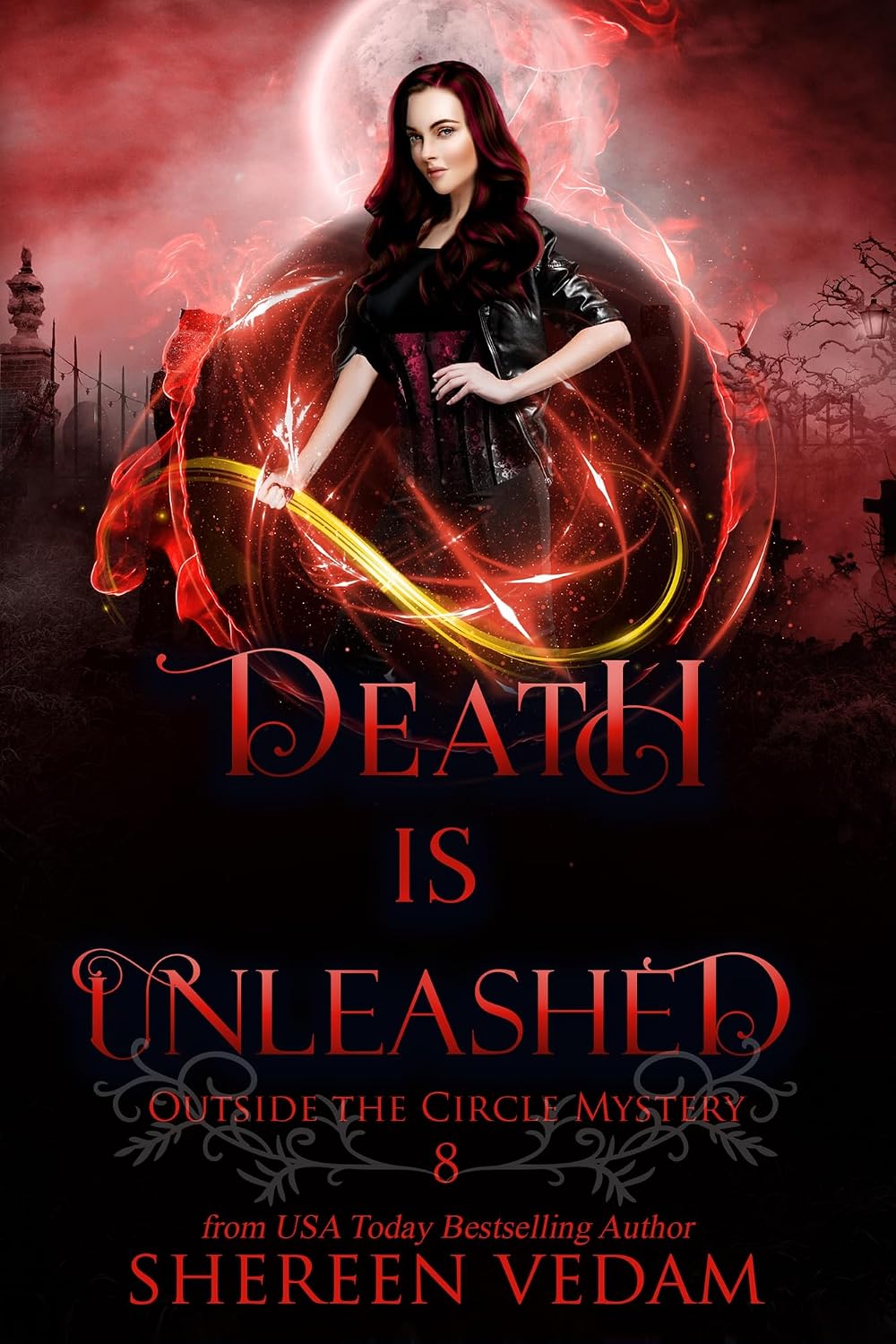 Death Is Unleashed by Shereen Vedam book cover