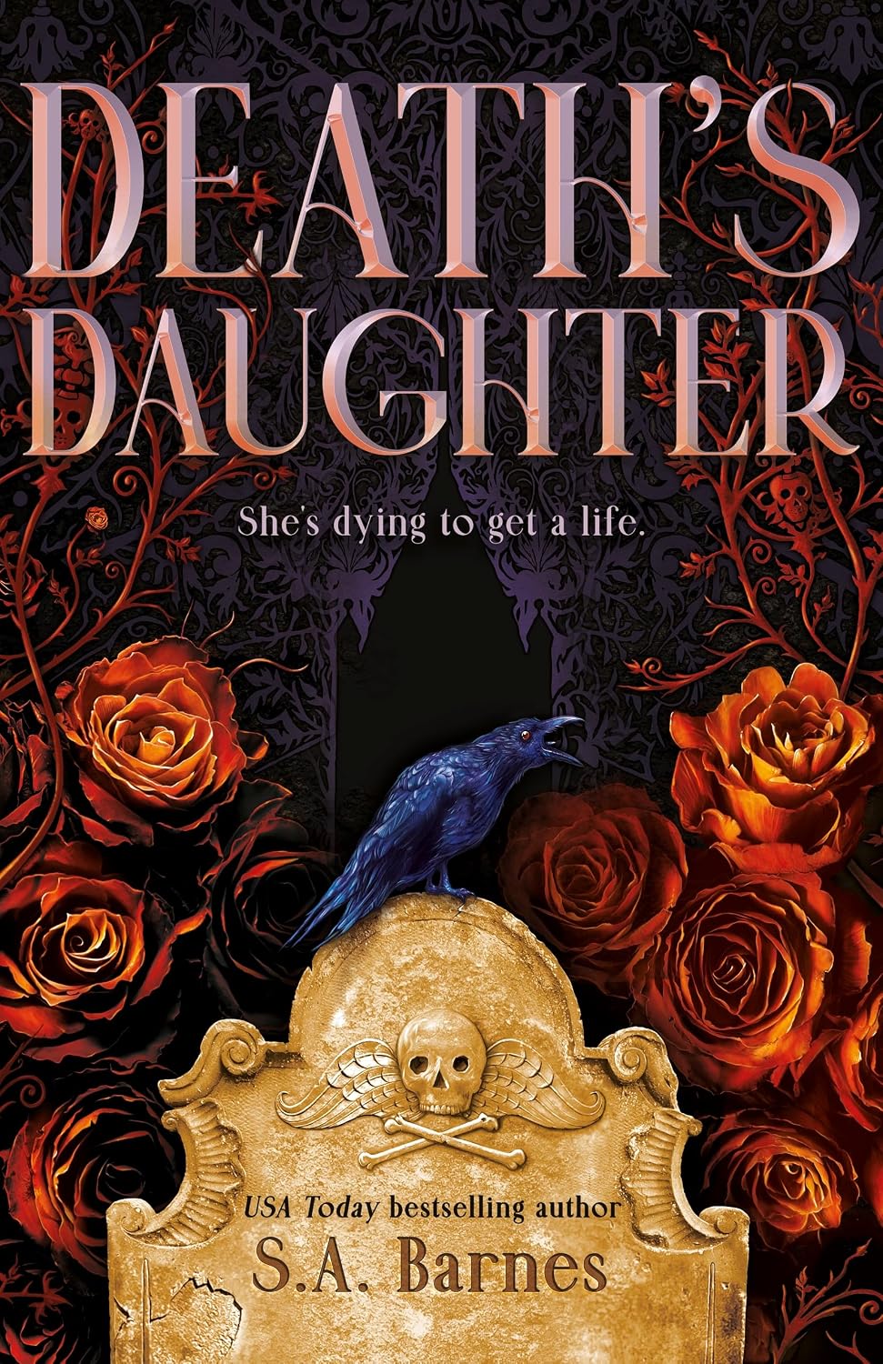 Death’s Daughter by S. A. Barnes book cover