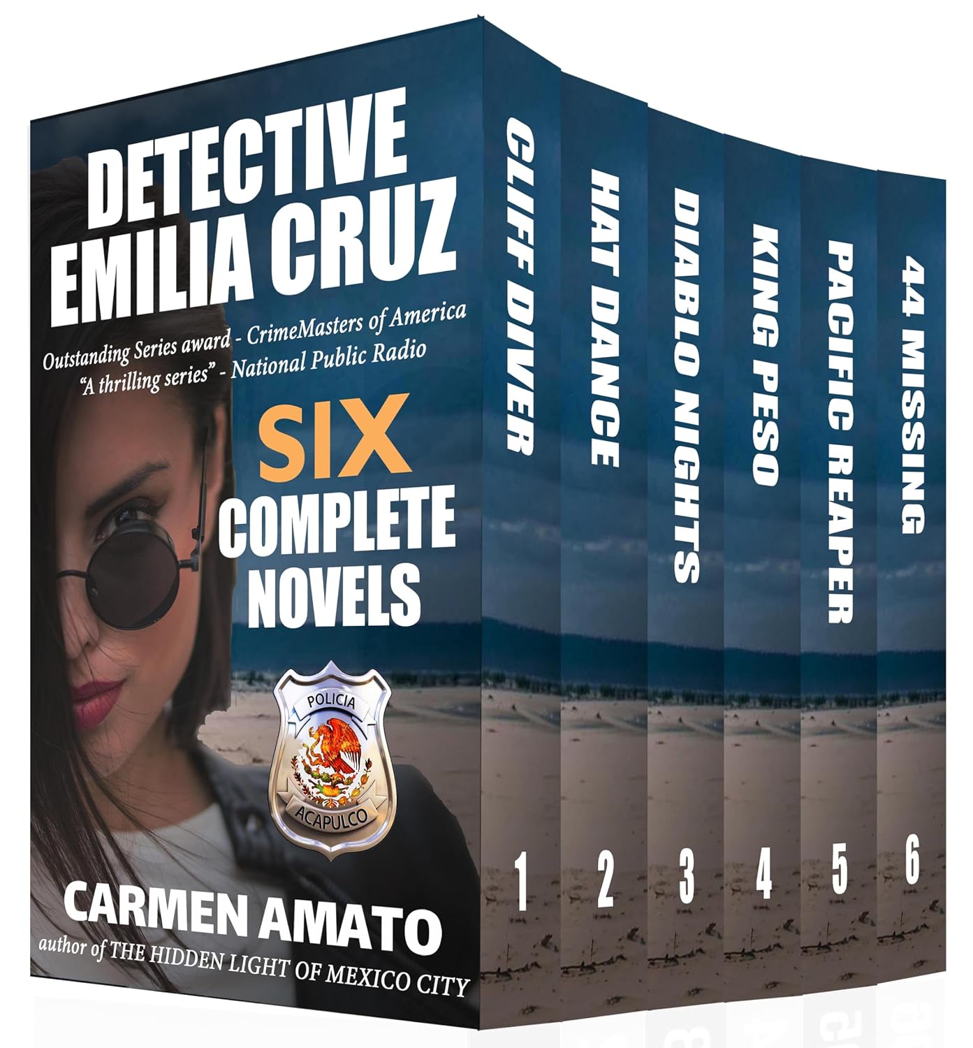 Detective Emilia Cruz (Six Complete Novels) by Carmen Amato book cover